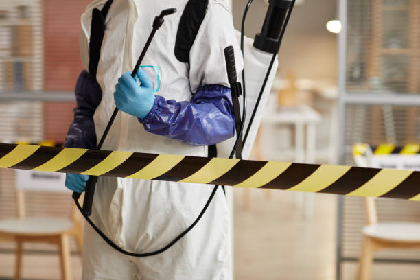Professional Unattended Death Cleanup technician working in Burbank, WA
